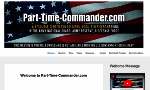 Part-time-commander.com thumbnail