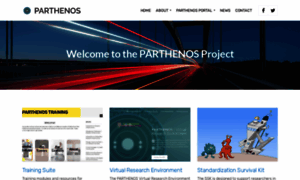 Parthenos-project.eu thumbnail