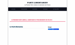 Parti-libertarien.com thumbnail