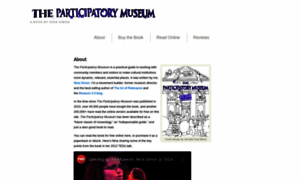 Participatorymuseum.org thumbnail