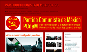 Partidocomunistademexico.wordpress.com thumbnail