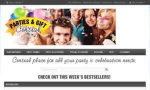 Partiesandgiftcentral.com.au thumbnail