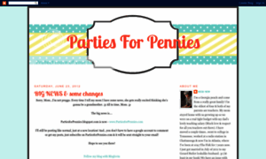 Partiesforpennies.blogspot.com thumbnail