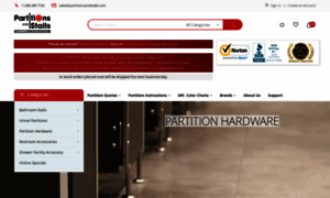 Partitionsandstalls.com thumbnail