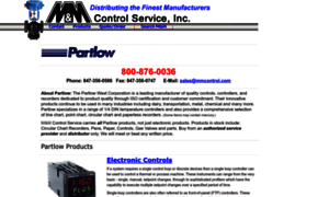 Partlowcontrols.com thumbnail