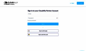 Partners.cloudally.com thumbnail