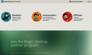 Partners.magicdesktop.com thumbnail