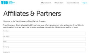 Partners.travelinsurancedirect.com.au thumbnail