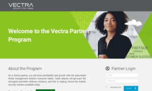 Partners.vectranetworks.com thumbnail