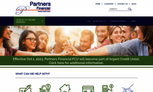 Partnersffcu.org thumbnail