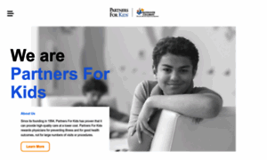 Partnersforkids.org thumbnail