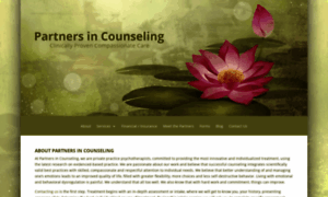 Partnersincounseling.net thumbnail