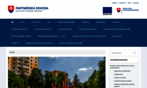 Partnerskadohoda.gov.sk thumbnail
