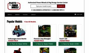 Partsforpowerwheels.com thumbnail