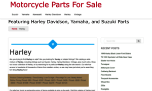 Partsmotorcycleforsale.net thumbnail