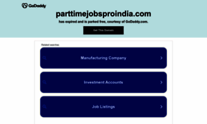 Parttimejobsproindia.com thumbnail