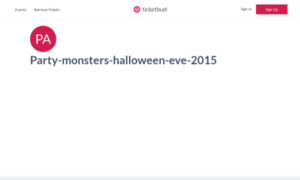 Party-monsters-halloween-eve-2015.ticketbud.com thumbnail