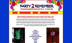 Party2remember.co.uk thumbnail