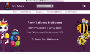 Partyballoons.com.au thumbnail