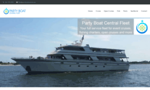 Partyboatcentral.com thumbnail