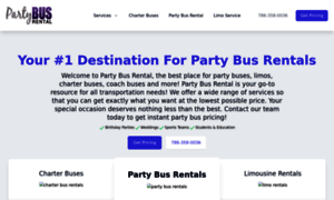 Partybus-rental.net thumbnail