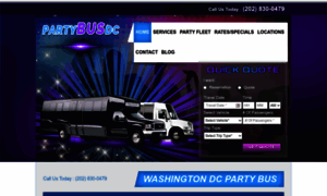 Partybusdcrental.com thumbnail