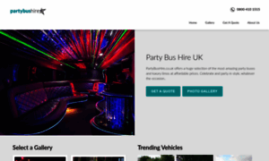 Partybushire.co.uk thumbnail
