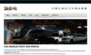 Partybusline.com thumbnail