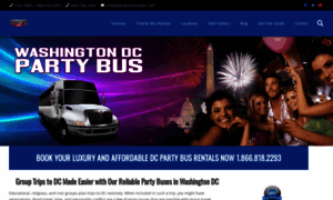 Partybusrentaldc.com thumbnail