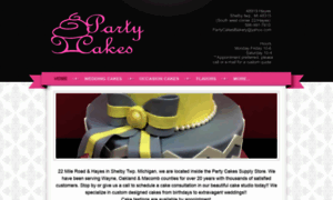 Partycakesbakery.com thumbnail