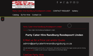Partycaterhirerandburgjoburg.co.za thumbnail