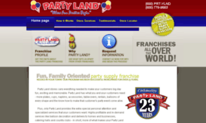 Partyland.com thumbnail