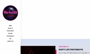 Partylifephotobooth.com thumbnail