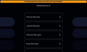 Partymenu.it thumbnail