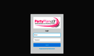 Partyplan123.customerhub.net thumbnail