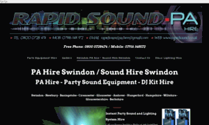 Partysoundhire.co.uk thumbnail