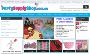 Partysupplyshop.com.au thumbnail