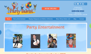 Partytalent.biz thumbnail