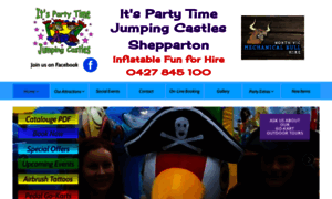 Partytimejumpingcastles.com.au thumbnail