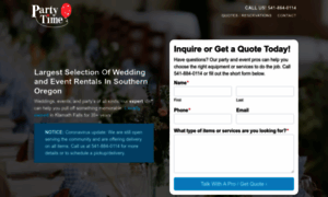 Partytimeoregon.com thumbnail