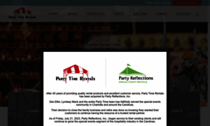 Partytimerentalsinc.com thumbnail