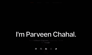Parveen.me thumbnail