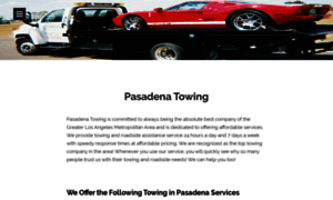 Pasadenatowing.org thumbnail