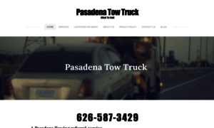 Pasadenatowtruck.com thumbnail