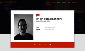 Pascal-lehnert.de thumbnail