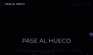 Pasealhueco.com thumbnail