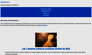 Pasiondelmusico.com thumbnail