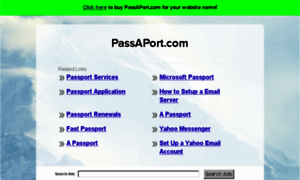 Passaport.com thumbnail