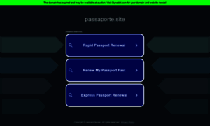 Passaporte.site thumbnail