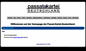 Passat-kartei.de thumbnail